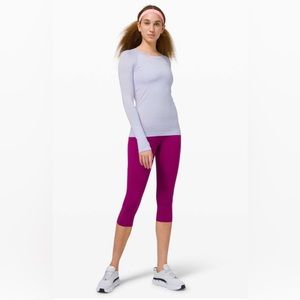 Lululemon Swiftly Tech 2.0 Long-sleeve Size 6 Serene Blue